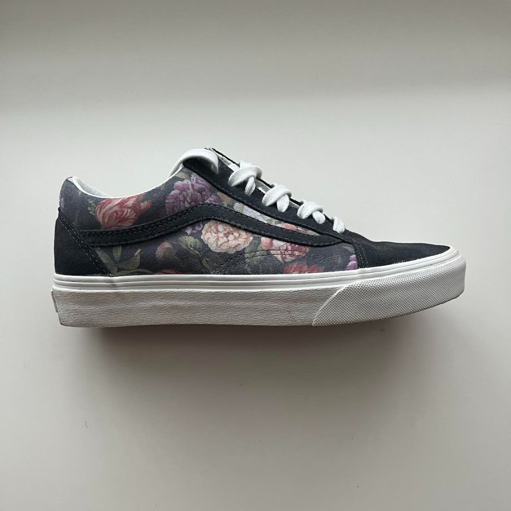 MOODY FLORAL OLD SKOOL, Vans, Size 8